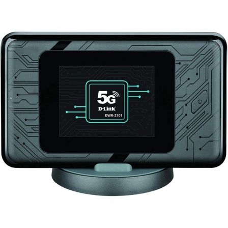 D-Link DWR-2101 Router Inalámbrico Portátil 5G Wi-Fi 6 Negro